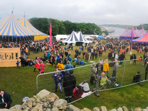 Festival site overview